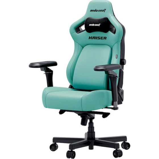 Καρέκλα Gaming Anda Seat Kaiser 4 V2 XLarge με 6D Μπράτσα Δερματίνης - Πράσινη image 3