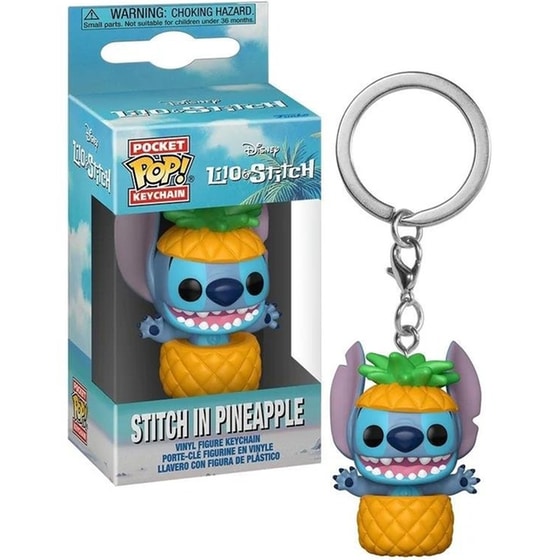 Μπρελόκ Funko Pocket POP! Disney: Lilo & Stitch - Stitch in Pineapple image 2