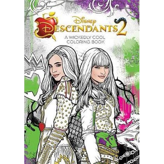 Descendants 2 a Wickedly Cool Coloring Book image 0