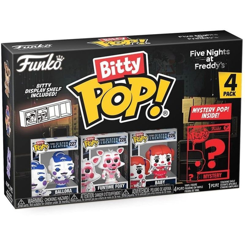 Funko Bitty Pop! Five Nights At Freddys - Mystery 4-pack