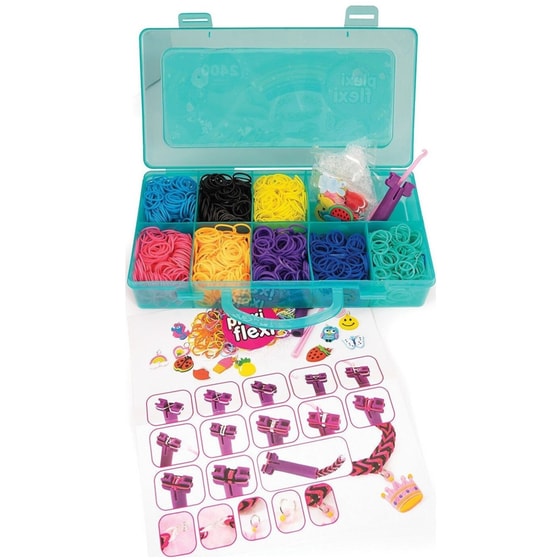 Plexi Flexi Θήκη Με 2400 Λαστιχάκια & 15 Αξεσουάρ image 4