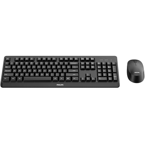 Philips 3000 series SPT6307BL/00 Σετ Ασύματο Πληκτρλόγιο & Ποντίκι - Black image 1