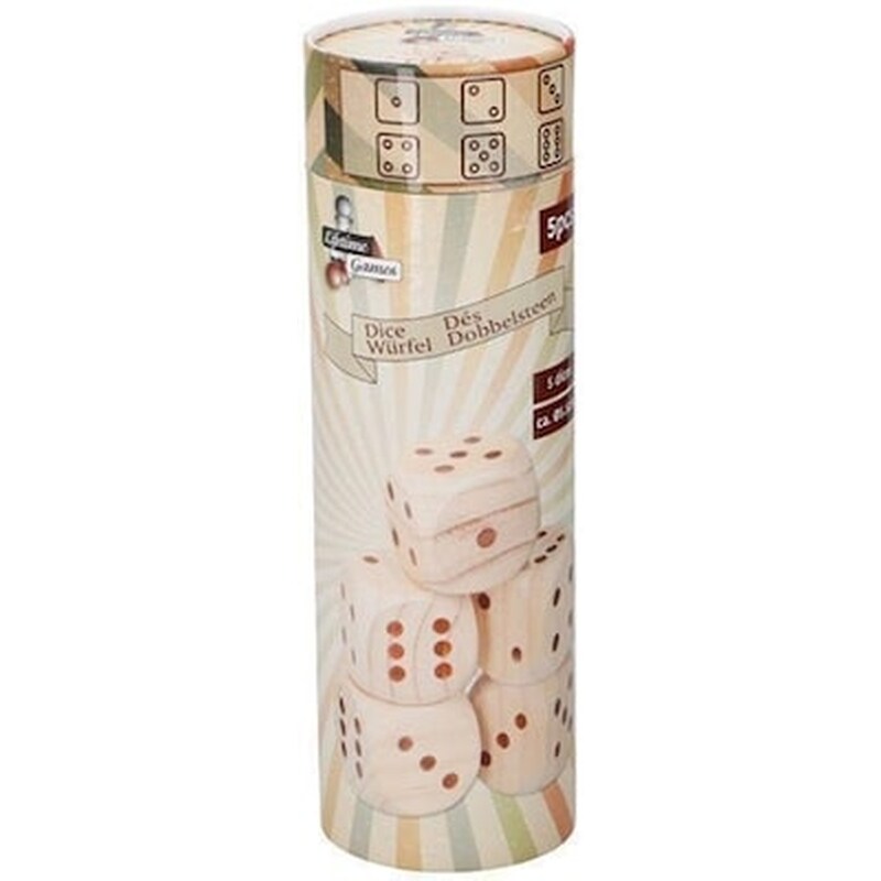 Ζαρια Σετ6 Ξυλινο 31,7x28x28cm Lifetime Games