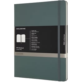 Σημειωματάριο Moleskine Pro Notebook  Πράσινο (1 Τεμάχιο)