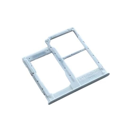Βάση Κάρτας Sim + Sd Samsung A415f Galaxy A41 Λευκό image 0
