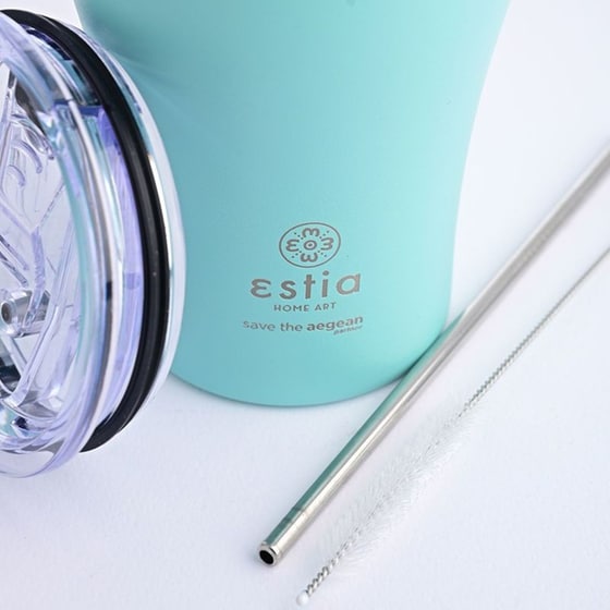 Ποτήρι Θερμός Estia Save The Aegean Bermuda Green 350 ml image 5