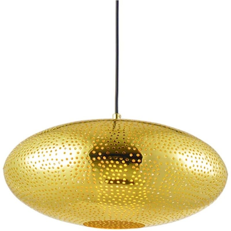 ACA DECOR Φωτιστικό Οροφής Μονόφωτο Aca V371121pb Μεταλλικό - Χρυσό