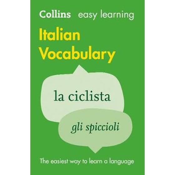 Easy Learning Italian Vocabulary: Trusted support for learning (Collins Easy Learning) image 0