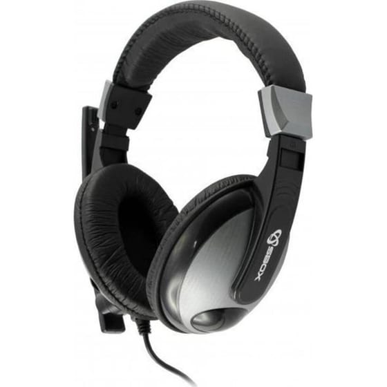 Sbox Stereo Headset Ενσύρματα Ακουστικά Κεφαλής - Μαύρα image 0