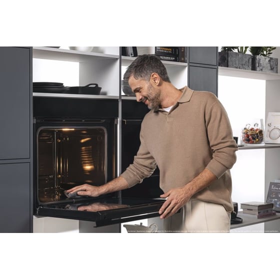 HAIER H6 ID65G3YTB 78 Lt Μαύρο Εντοιχιζόμενος Φούρνος Άνω Πάγκου image 16