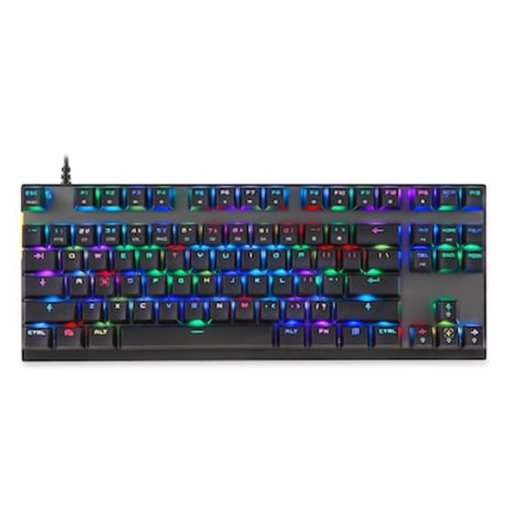 Motospeed K82 Gaming Ενσύρματο Μηχανικό Πληκτρολόγιο Tenkeyless με Outemu Red διακόπτες και RGB φωτισμό (US) image 0