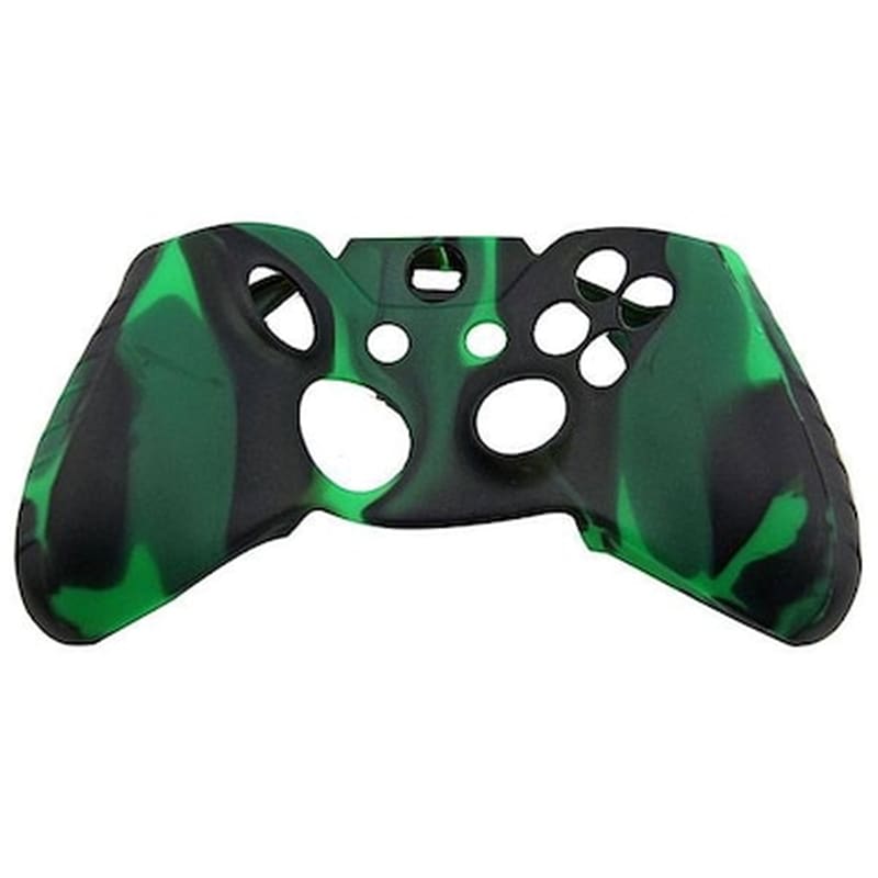 OEM Silicone Case Skin Black / Green Κάλυμμα Σιλικόνης Χειριστηρίου - Xbox One Controller