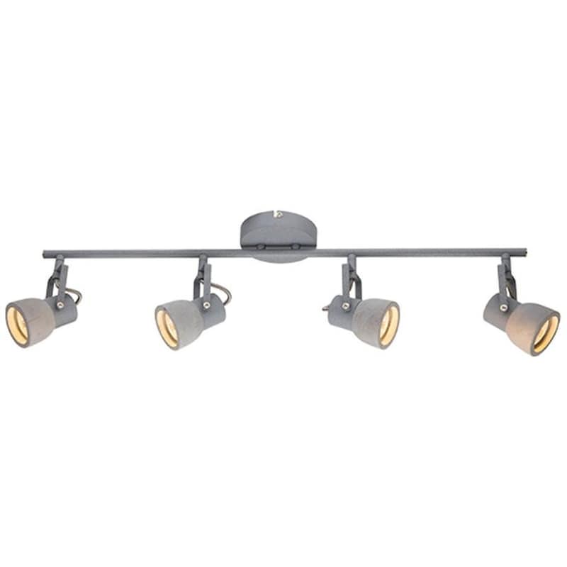ACA DECOR Σποτ Πολύφωτο Aca Pepper Mc171154 Τσιμεντένιο - Γκρι