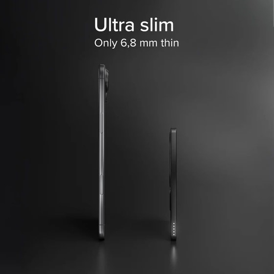 Powerbank 3000 mAh Magnetic with 5W Wireless Charging Compatible with MagSafe image 4
