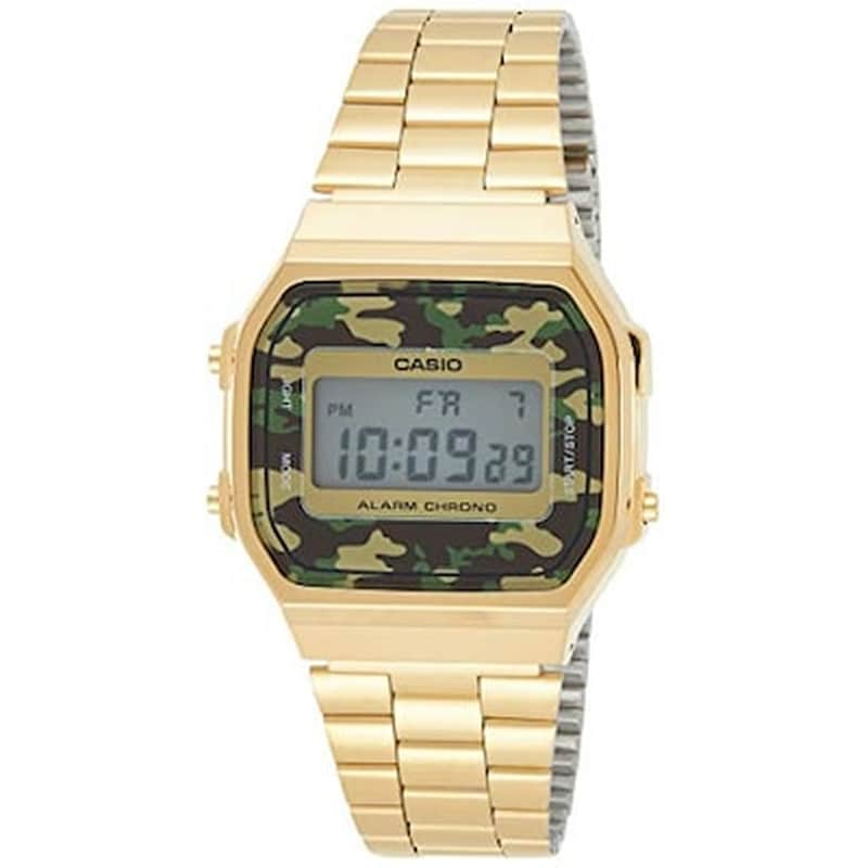 CASIO Casio Vintage Gent Gold Camo A168wegc-3