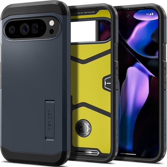 Θήκη Google Google Pixel 9 Pro XL - Spigen Tough Armo - Metal Slate image 0