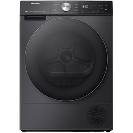 HISENSE DH5S102BB 10kg με Αντλία Θερμότητας Μαύρο Στεγνωτήριο Ρούχων