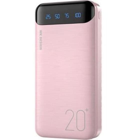 Powerbank WK WP-163 20.000 mAh - Ροζ image 0