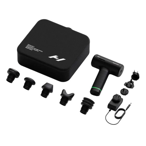 Συσκευή Πιστόλι Μασάζ HYPERICE HYPERVOLT 3 Μαύρο image 4