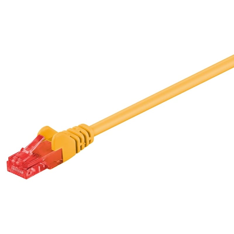 Καλώδιο Goobay 68418 U/UTP Cat.6 5m Κίτρινο