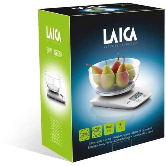 LAICA KS1060  Λευκό Ψηφιακή Ζυγαριά Κουζίνας image 3
