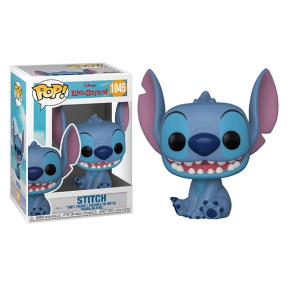 FUNKO Pop! Disney: Lilo & Stich - (Smiling Seated) Stitch #1045 Vinyl image 0
