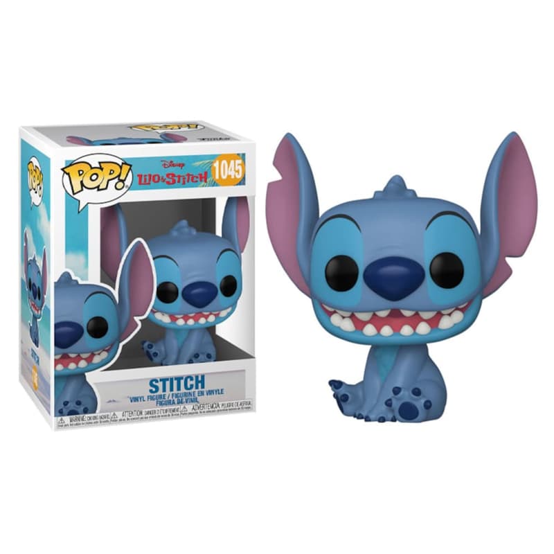 FUNKO FUNKO Pop! Disney: Lilo Stich - (Smiling Seated) Stitch #1045 Vinyl