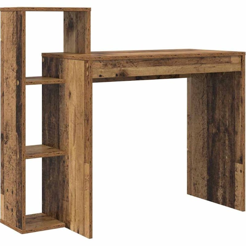 Γραφείο VidaXL από Επεξεργασμένο Ξύλο 100x40x90 cm - Παλιό Ξύλο