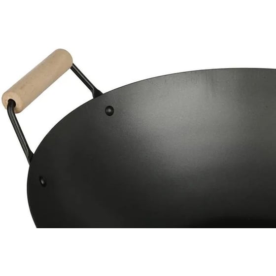 Τηγάνι Wok 5FIVE 111304 35 cm Μαύρο image 1