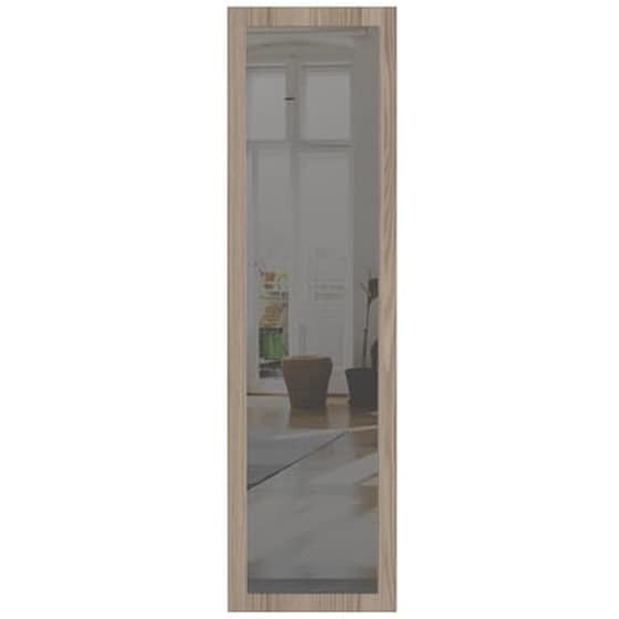 Διακοσμητικός Καθρέφτης Τοίχου Welhome 45x160 cm - Γκρι image 0