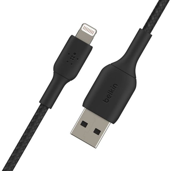Καλώδιο Belkin CAA002 Lightning σε USB-A 1M - Μαύρο image 2