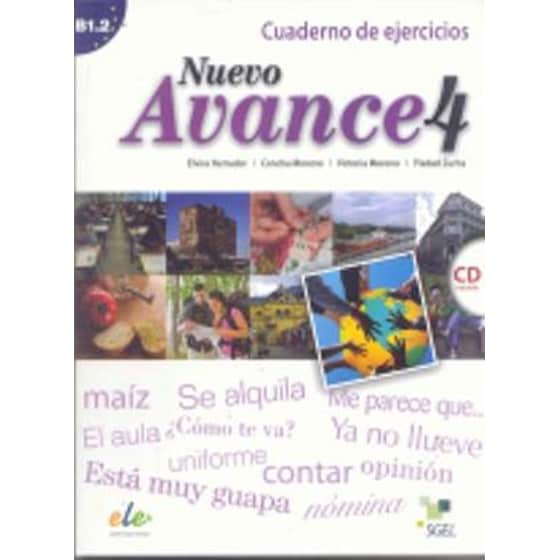 Nuevo Avance 4 Exercises Book + CD B1.2 image 0
