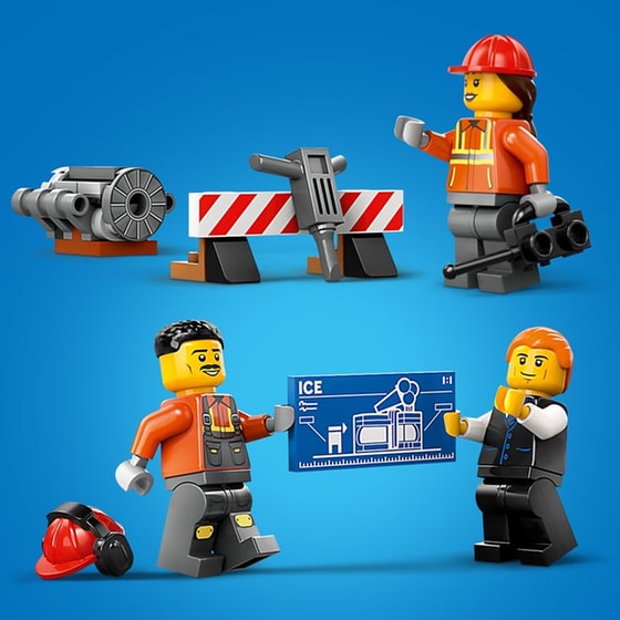 LEGO® City Yellow Construction Excavator (60420) image 7