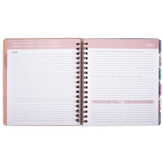 Ημερολόγιο Posh+Pop 2026 12Μ Σπιράλ Black And Bows image 6