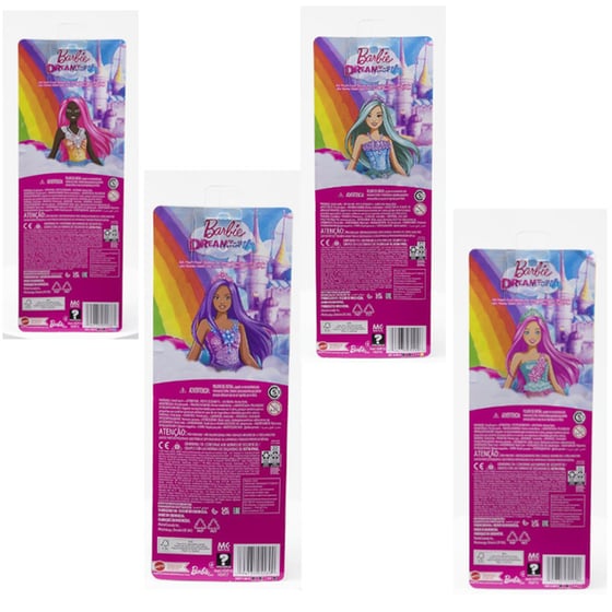 Κούκλα Barbie Πριγκίπισσα (4 Σχέδια) image 13