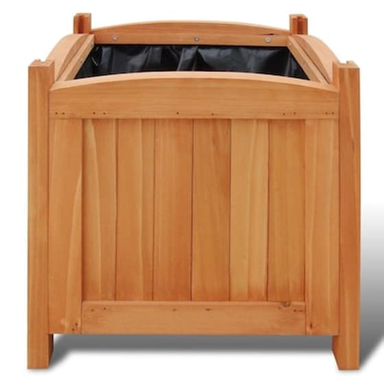 Vidaxl 41301 Ζαρντινιέρες Υπερυψωμένες Σετ Των 2 30 X 30 X 30 Εκ. Ξύλινες image 2