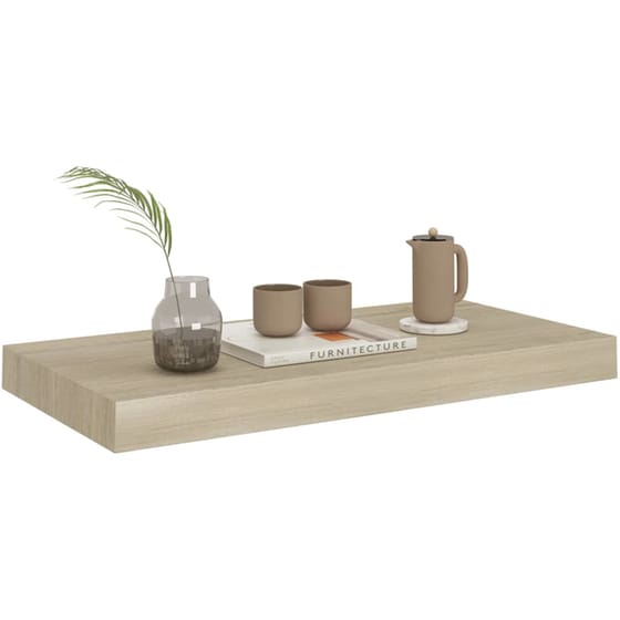 Ράφι Τοίχου VidaXL από MDF 50x23x3.8 cm - Δρυς image 4