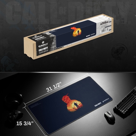 Eureka Ergonomic Call of Duty Gaming Mouse Pad XXL 800mm Μαύρο image 2