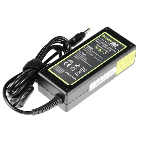 Green Cell Ad11p Συμβατό Με Hp / 18.5v 3.5a 65w Κονέκτορας 4.8mm-1.7mm 1.2m image 0