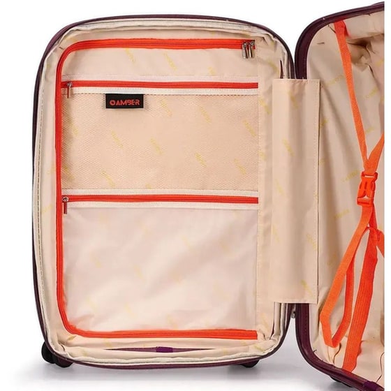 Βαλίτσα&nbsp;Μεσαία&nbsp;Amber&nbsp;Μωβ&nbsp;65cm image 14