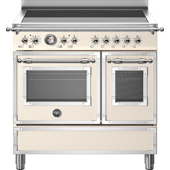 BERTAZZONI HER95I2EAVT 86 Lt Μπεζ  Επαγωγική Ηλεκτρική Κουζίνα image 0