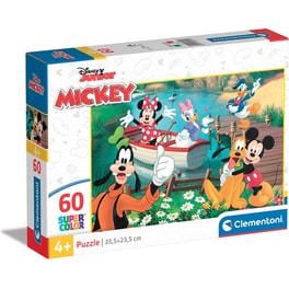 Παιδικό Παζλ Clementoni Supercolor: Disney Mickey Mouse (60 Κομμάτια)