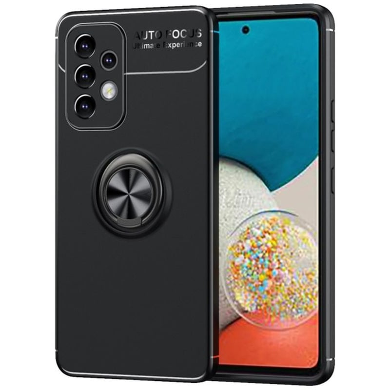 Θήκη Samsung Galaxy A33 5G - Ancus Autofocus Shock Proof με Ring Holder - Μαύρο