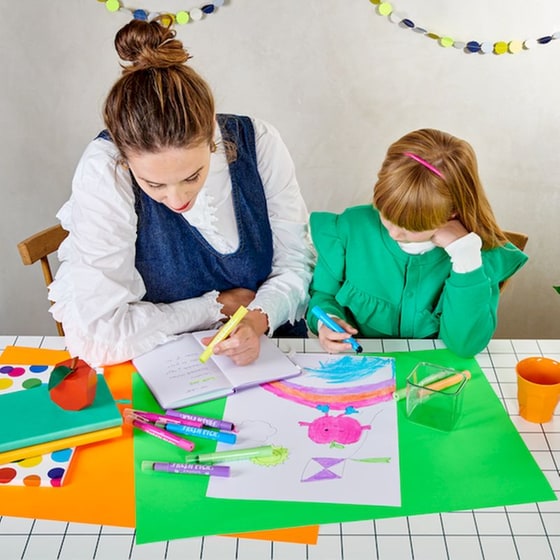 Κηρομπογιές Ooly Neon με Άρωμα Μήλου (6 Τεμάχια) image 6