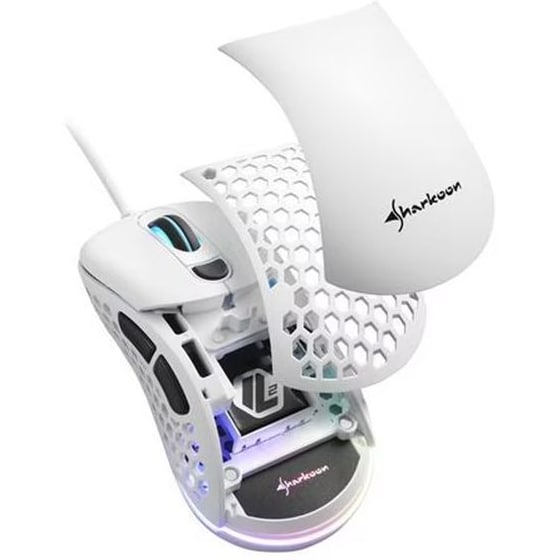 Sharkoon PureWriter TKL Ενσύρματο Πληκτρολόγιο + Sharkoon Shark Light 200 Gaming Ποντίκι + Ακουστικά Κεφαλής Sharkoon Skiller SGH50 image 4