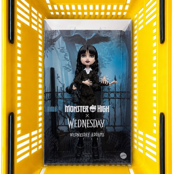 Κούκλα Monster High - Wednesday image 8