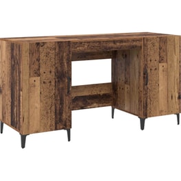 Γραφείο VidaXL από Επεξεργασμένο Ξύλο 140x50x75 cm - Παλιό Ξύλο