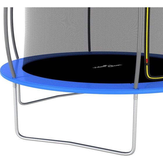 VidaXL Σετ Τραμπολίνου Στρογγυλό 304x76cm για έως 150kg - Μαύρο/ Γκρι/ Μπλε image 4