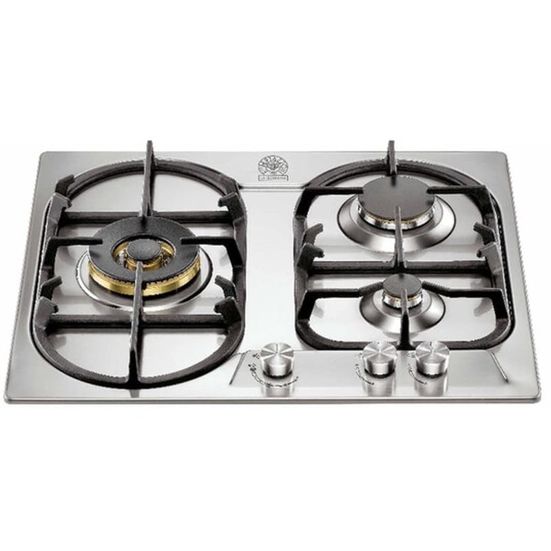 HOB LA GERMANIA P6501D9XT(GN) 59 cm Inox Εστία Φυσικού Αερίου Αυτόνομη