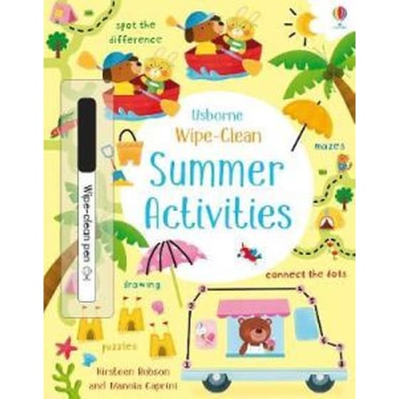 Wipe-Clean Summer Activities image 0